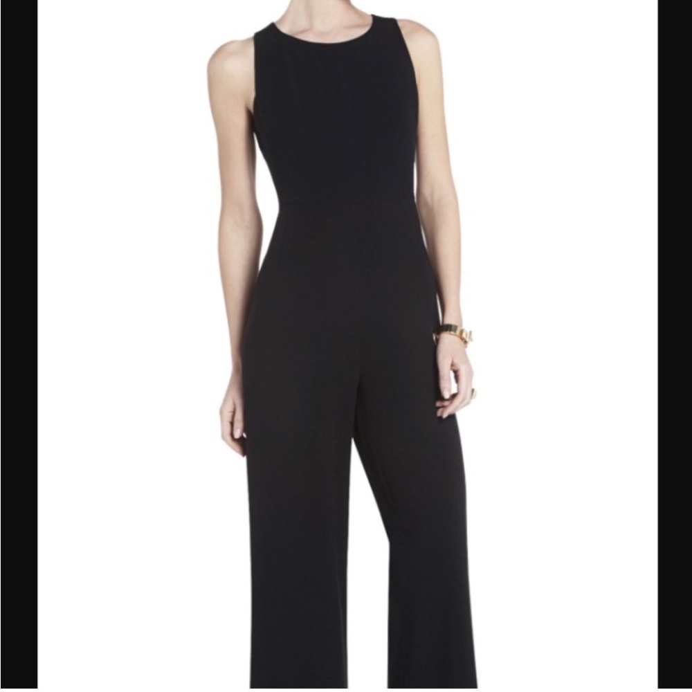 BCBGMaxAzria Helena Black Jumpsuit